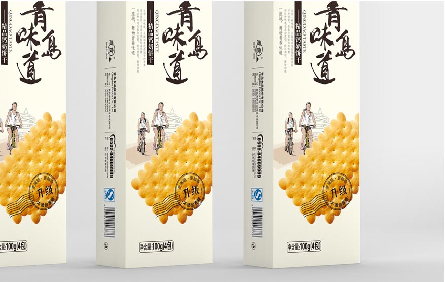 青食钙奶饼干